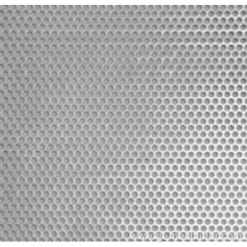 Round perforated metal mesh